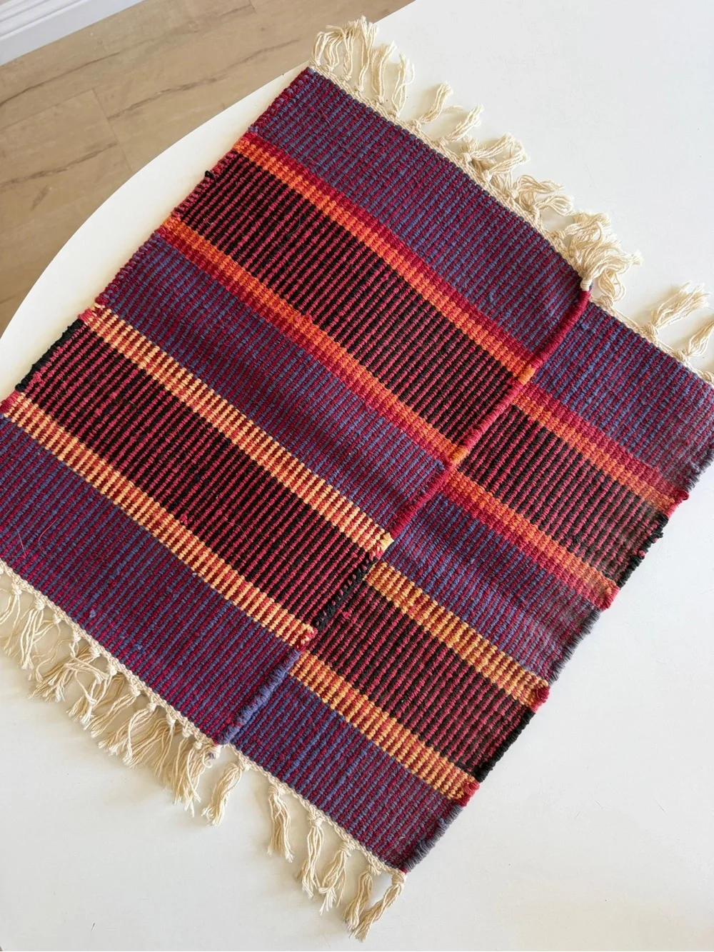 VINTAGE Striped Placemats (2x)